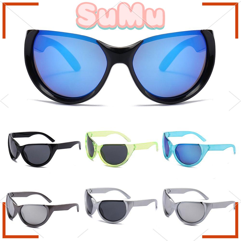 Kính Mát SUMU Y2k Gọng Lớn Phong Cách Thể Thao Cho Nam Và Nữ