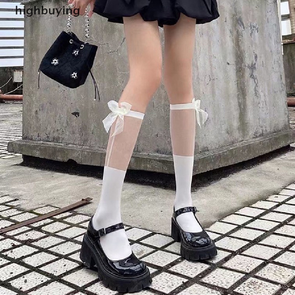 Đôi Vớ Có Thắt Nơ Thời Trang Mùa Hè Gợi Cảm Cho Nữ