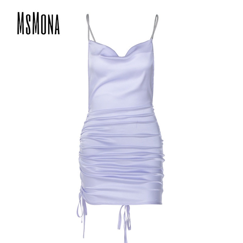 Đầm Mini Không Tay Màu Trơn Dáng Ôm Gợi Cảm Thời Trang 2023 Cho Bạn Gái