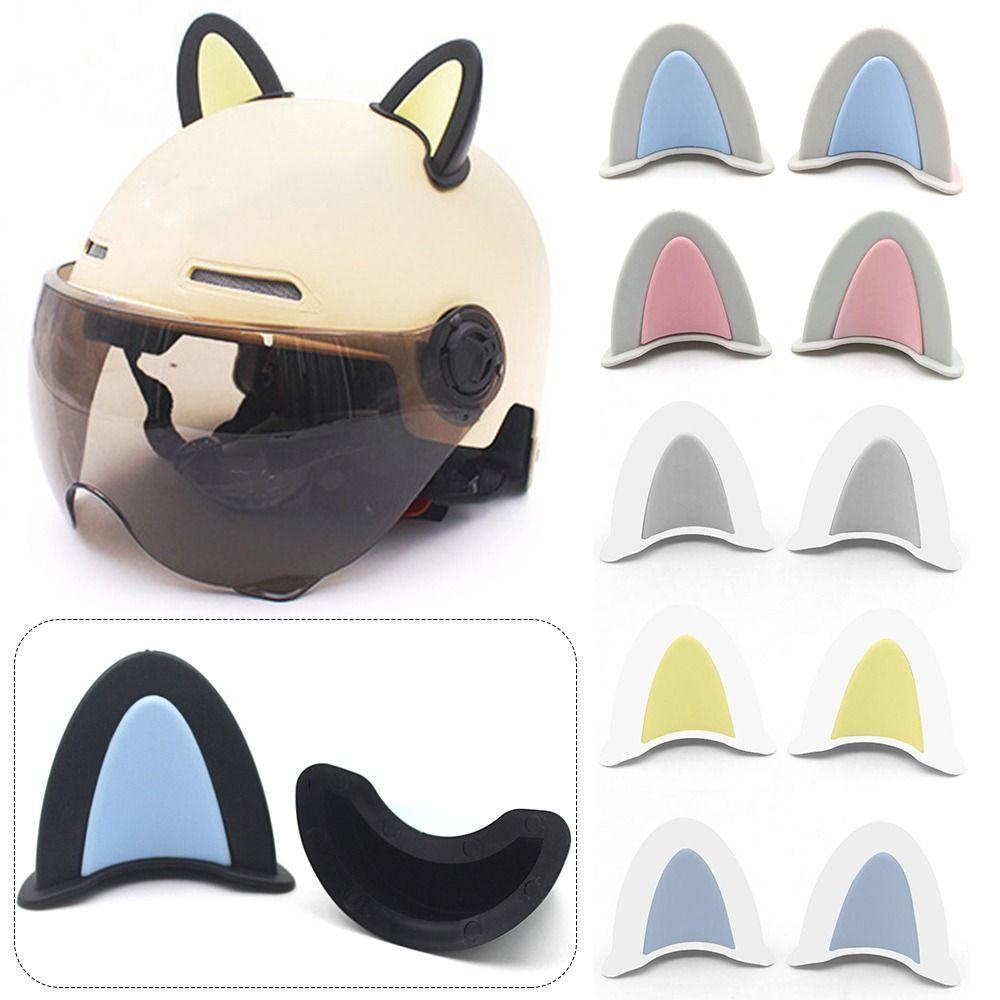 Bộ 2 Miếng Dán Trang Trí Mũ Bảo Hiểm Xe Hơi / Mô Tô Điện