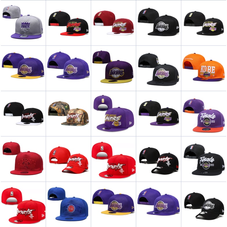 Nón Snapback NBA Los Angeles Lakers Có Thể Điều Chỉnh Kích Cỡ Dành Cho Nam Và Nữ
