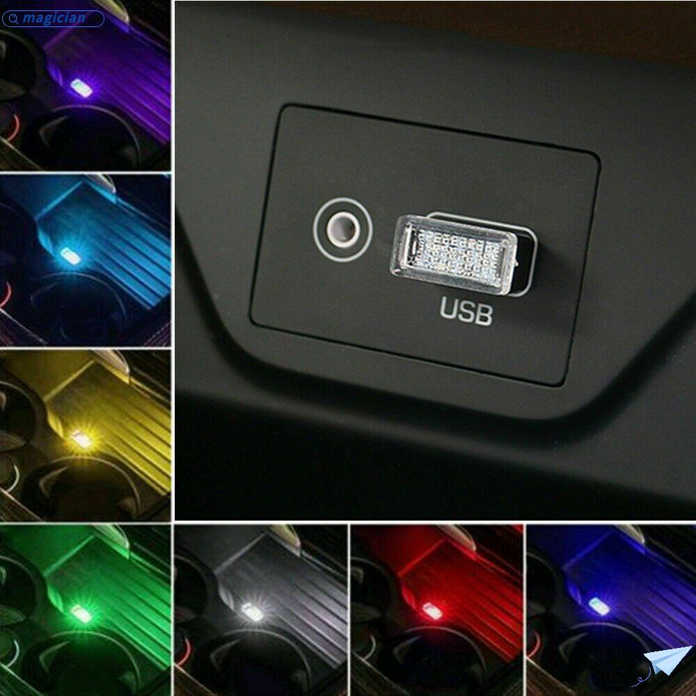 Đèn Không Dây Mini Trang Trí Nội Thất Xe Hơi Mới