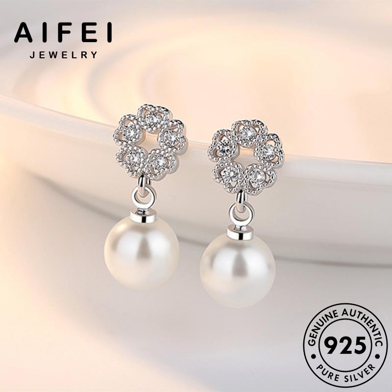 AIFEI JEWELRY vành xỏ quốc Thời kiện tròn 925 nữ tua khuyên phụ đơn hàn thật trai trang bản hoa sức bạc rua nguyên ngọc giản bông tai thời tua E174