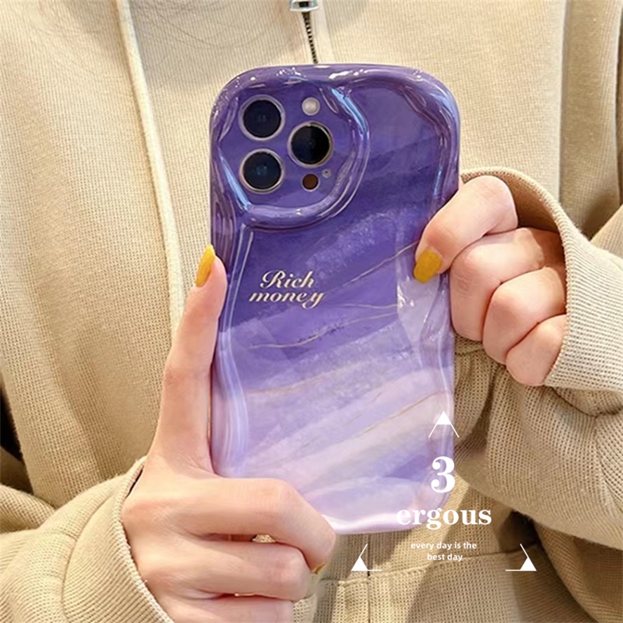 Ốp Điện Thoại TPU Mềm Màu Gradient Cho IPhone 14 13 12 11 Pro Max SE2020 X XR Xs Max 7 8 6 6s Plus