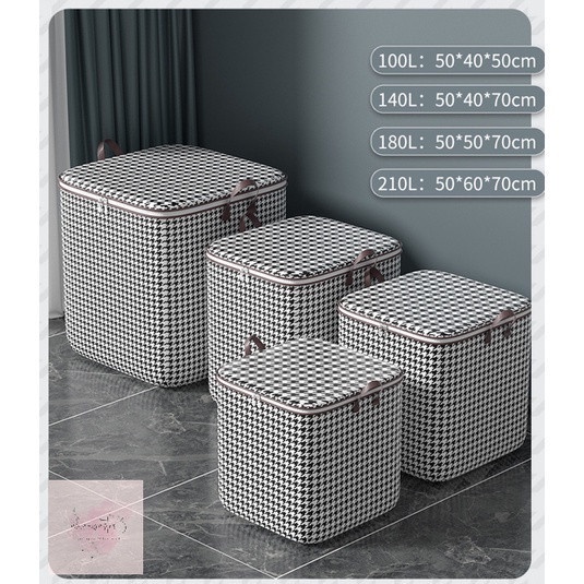 TÚI ĐỰNG CHĂN QUẦN ÁO TO 100L ,TÚI ĐỰNG ĐỒ SIÊU ĐA NĂNG TIỆN ÍCH  :