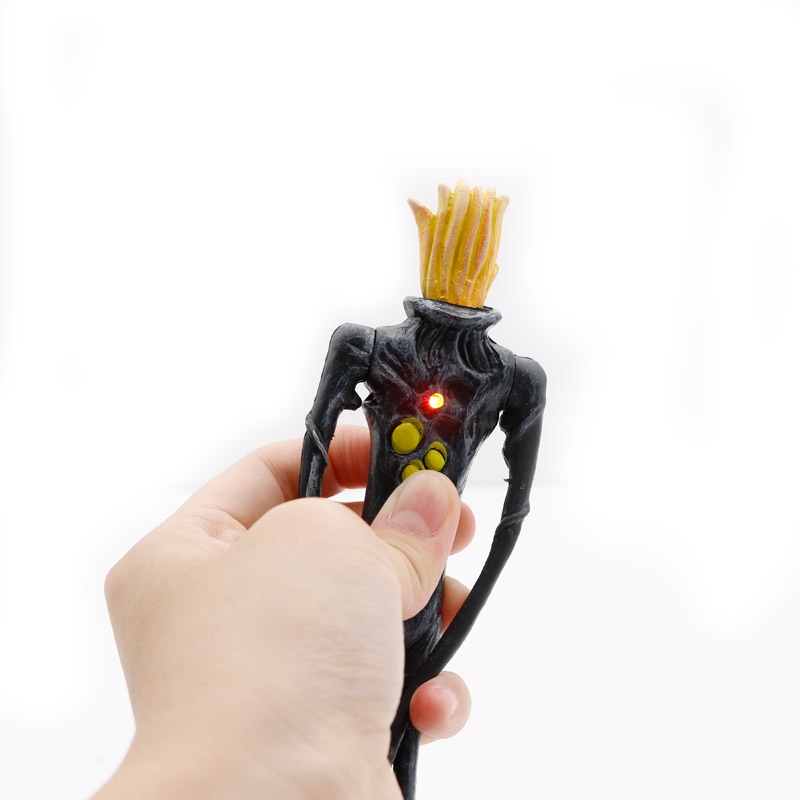 Set 4 Mô Hình Đồ Chơi Đầu Siren Phát Sáng Trong Đêm Cho Bé