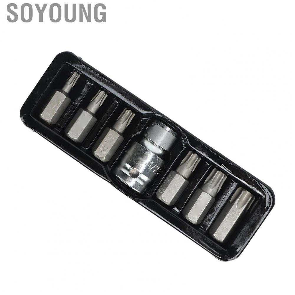 Soyoung Steel Wrench  Convenient YT-0410 Hardness Socket Safe for Car