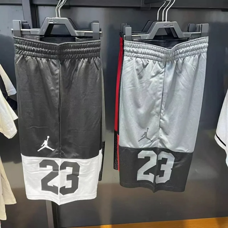 Quần Short Thể Thao Nike 100% Chính Hãng Dáng Rộng Thoáng Khí In Số 23 Thời Trang Cho Nam