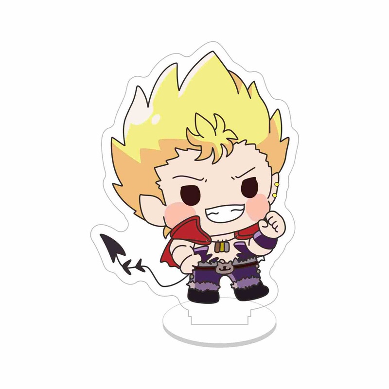 Đồ trang trí Nhân Vật Iruma Kun acrylic Valac Clara Asmodeus Alice Anime Kèm Móc Khóa