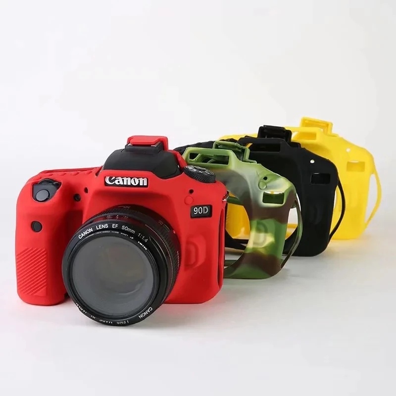 Ốp Silicon Mềm Bảo Vệ Máy Ảnh canon eos 90D