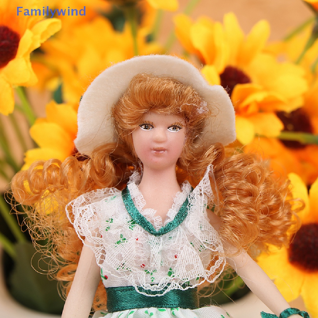 Mô Hình Búp Bê Mini Victorian Tỉ Lệ 1: 12