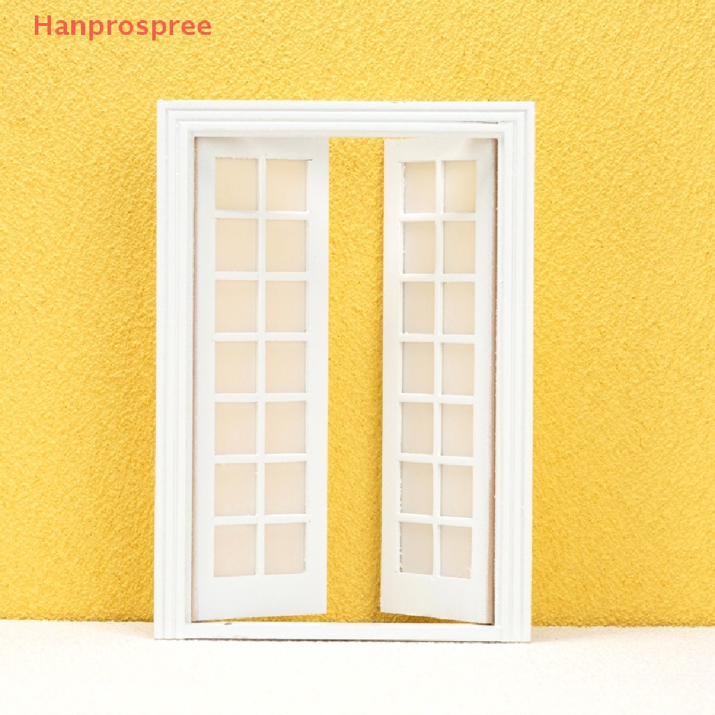 1 Set 28 Mô Hình Cửa Đôi 28 Cửa Màu Trắng DIY Trang Trí Nhà Búp Bê