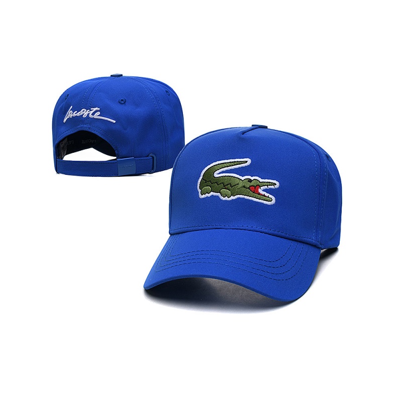 Mũ Lưỡi Trai Lacoste 100% Chính Hãng Thêu Họa Tiết Cá Sấu Phối Kim Loại Có Thể Điều Chỉnh Cho Nam Và Nữ
