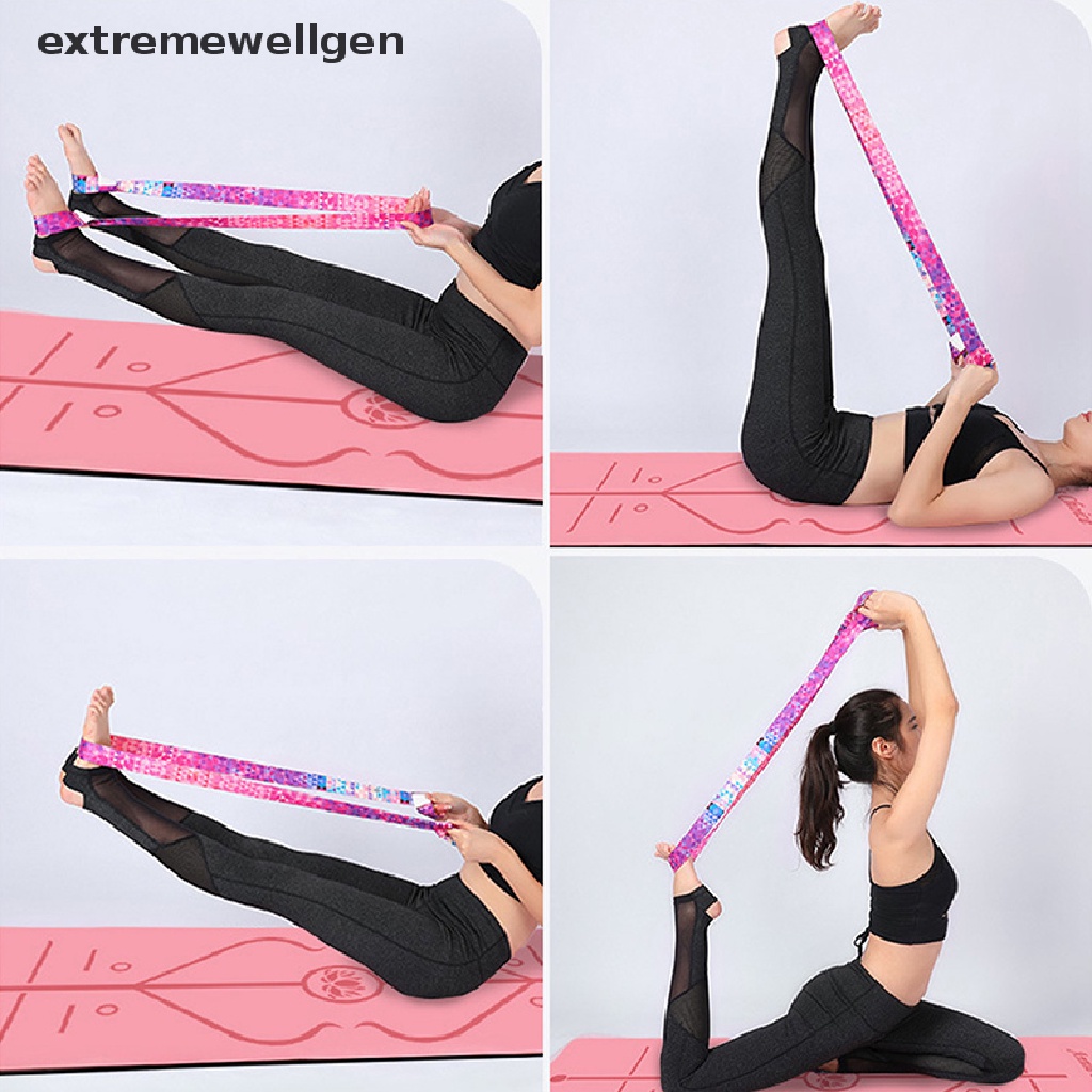 [Cực Tốt] Dây Đeo Thảm Tập Yoga In Họa Tiết Có Thể Điều Chỉnh