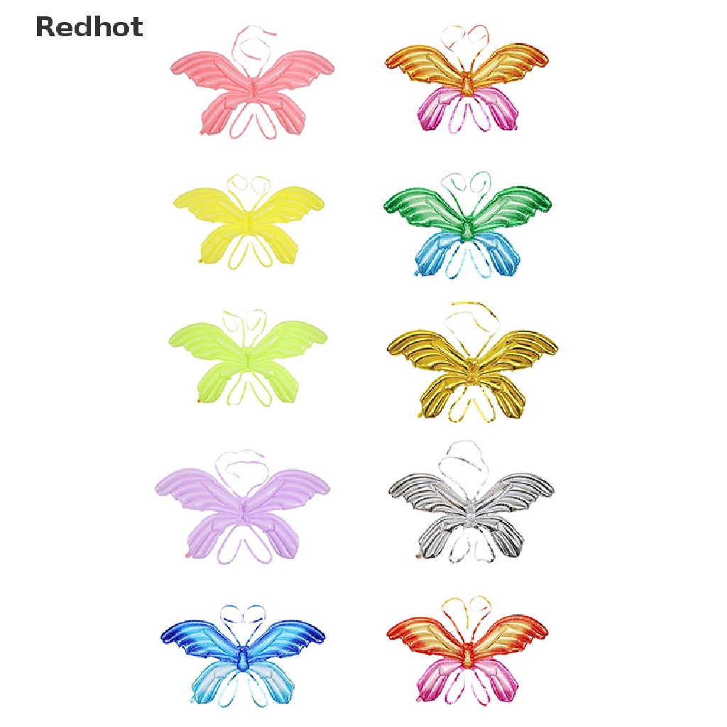 &lt; Redhot &gt; Bong Bóng Lá Nhôm Hình Cánh Bướm Thiên Thần Cho Các Hoạt Động Ngoài Trời Trẻ Em Đang Giảm