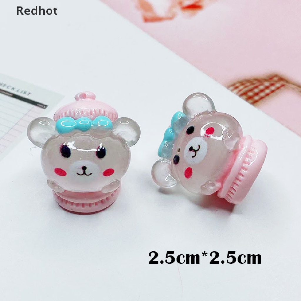 1 Thỏ / Gấu Hoạt Hình / Gấu Dạ Quang Trang Trí Tiểu Cảnh DIY