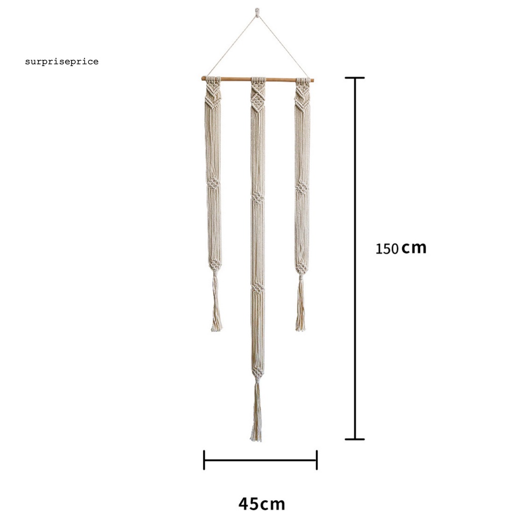 Thảm Dệt Treo Tường Trang Trí Phong Cách Boho