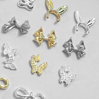 CẶP Charm Đá Cao Cấp Trang Trí Móng Tay 3B