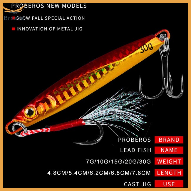 Mồi Giả Câu Cá Phát Quang 7g / 10g / 15g / 20g / 30g