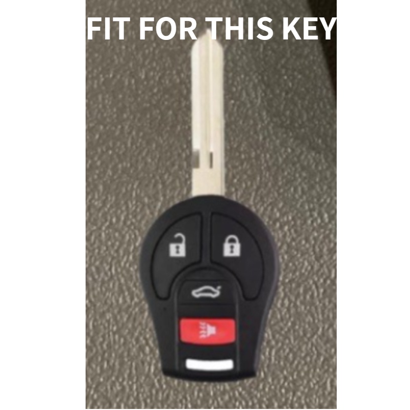 Vỏ Chìa Khóa Điều Khiển Từ Xa 4 Nút Cho Xe Hơi Nissan Maxima Versa Altima Sentra Giá Đỡ