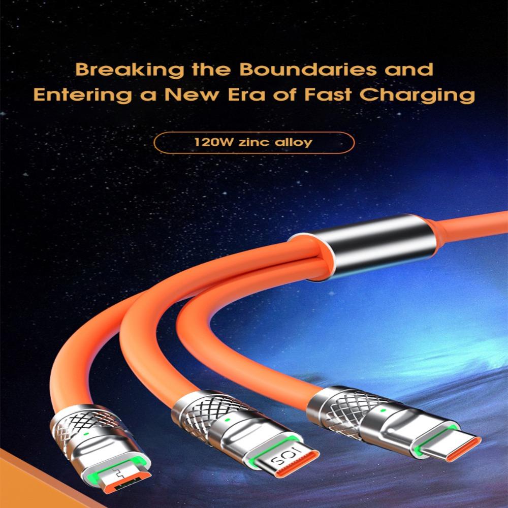 Dây Cáp Sạc USB Type C 3 Trong 1 Chất Lượng Cao