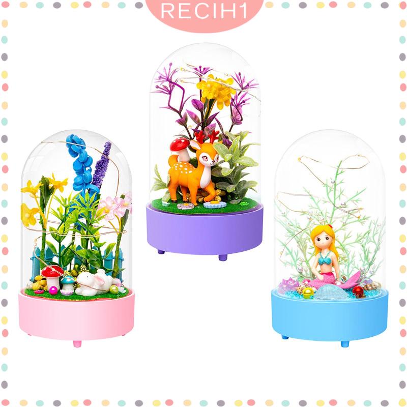 [Recih] Búp Bê Thu Nhỏ Làm Bằng Thủ Công DIY Có Khả Năng Làm Đồ Nội Thất Và Vỏ Bọc Trang Trí Sân Vườn Fairly Garden Quà Tặng