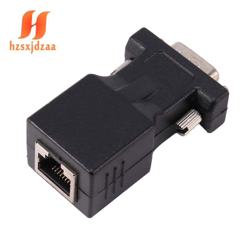 Cáp ChuyểN ĐổI Mở RộNg VGA Sang LAN CAT5 CAT6 RJ45