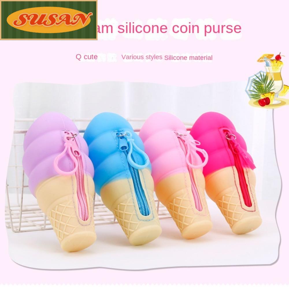 Ví Silicon Đựng Tai Nghe / Tiền Xu / Chìa Khóa Đa Năng Tiện Dụng