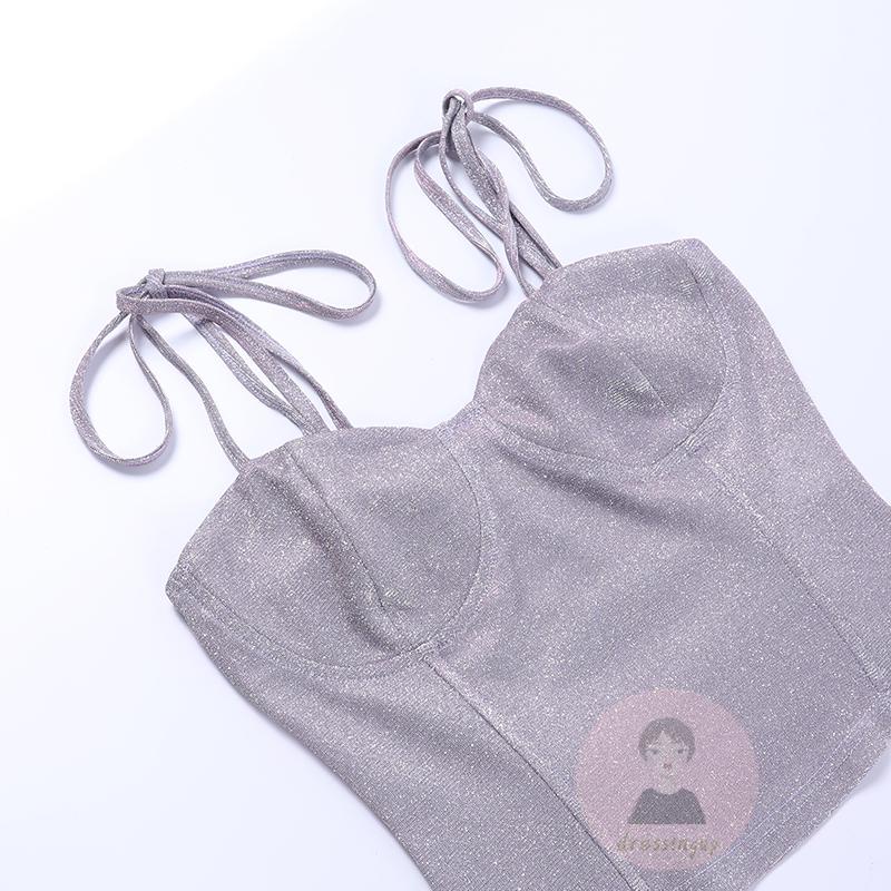 Set Áo Hai Dây Và Chân Váy Chữ A Phong Cách Mùa Hè Thời Trang Cho Nữ