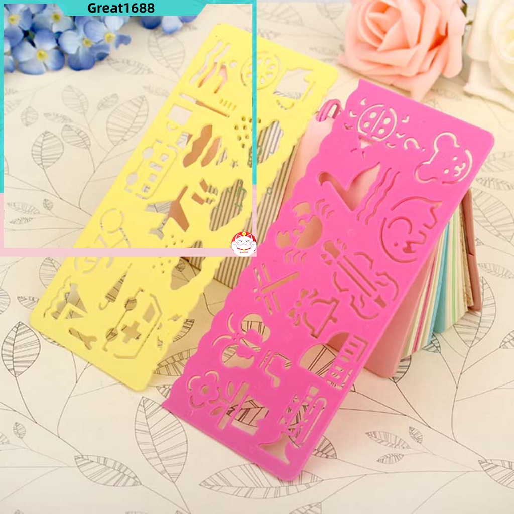 Thước Kẻ Hình Hoa Sáng Tạo Chất Lượng Cao Phù Hợp Cho Cửa Hàng Văn Phòng Phẩm