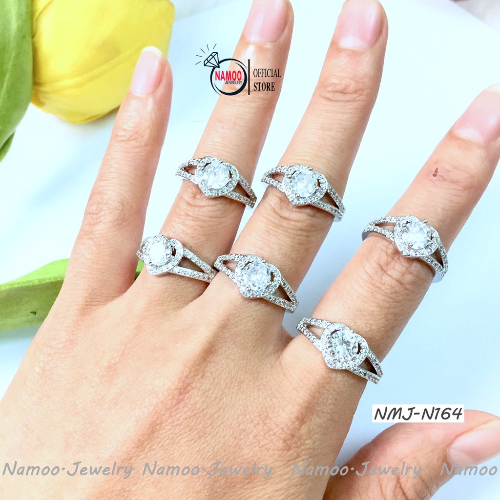 Nhẫn Nữ Nhỏ Xinh MNJ N164 Hình Trái Tim Nhỏ Đẹp Cho Nữ