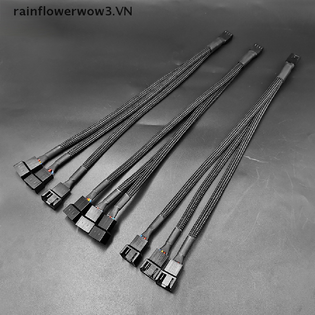 Cáp Chuyển Đổi Chia Quạt Tản Nhiệt 1 Sang 2 / 3 4pin / 3pin Chuyên Dụng Cho PC Ốp