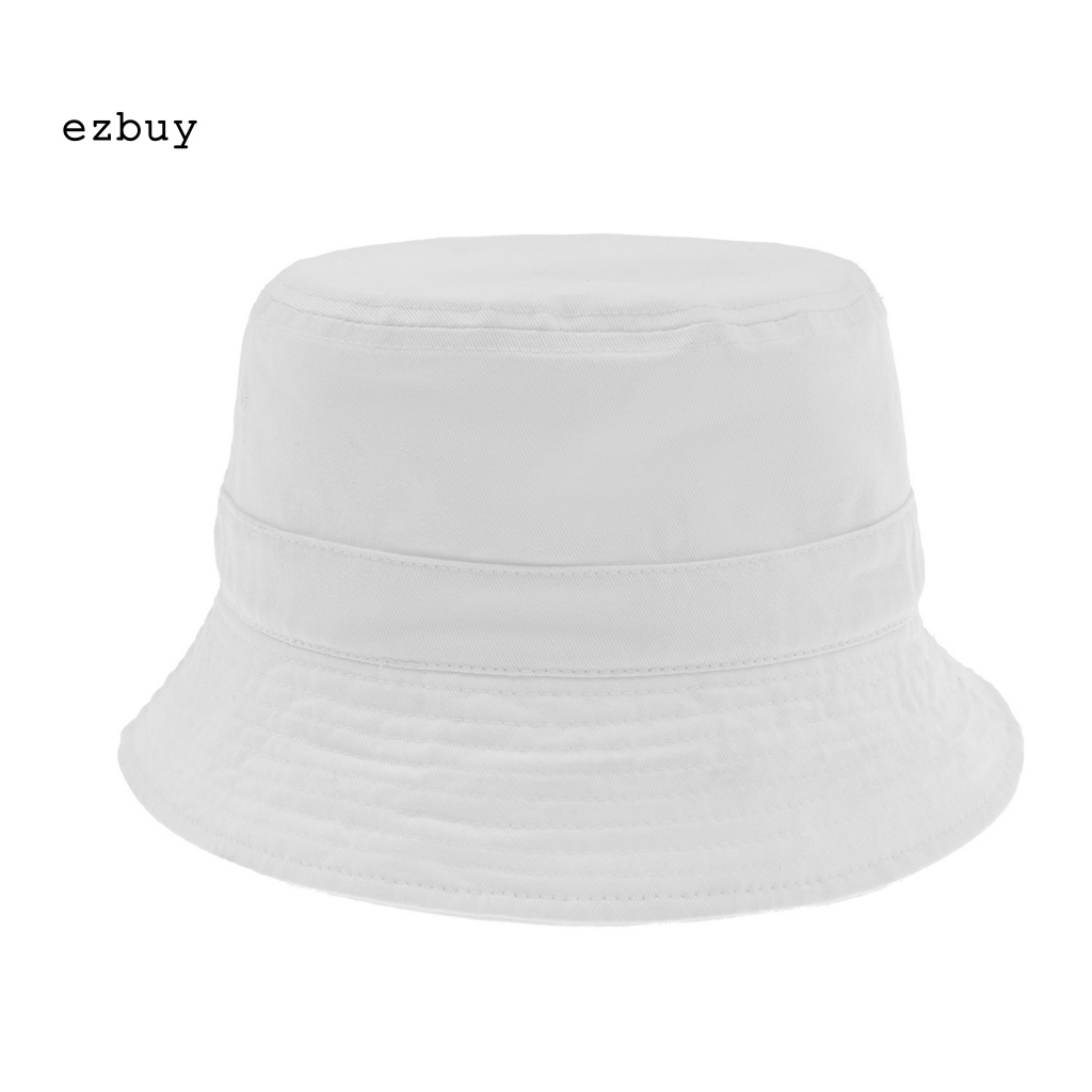 Mũ Tai Bèo Denim Chống Nắng Mềm Mại Màu Trơn Giặt Được Cho Bé