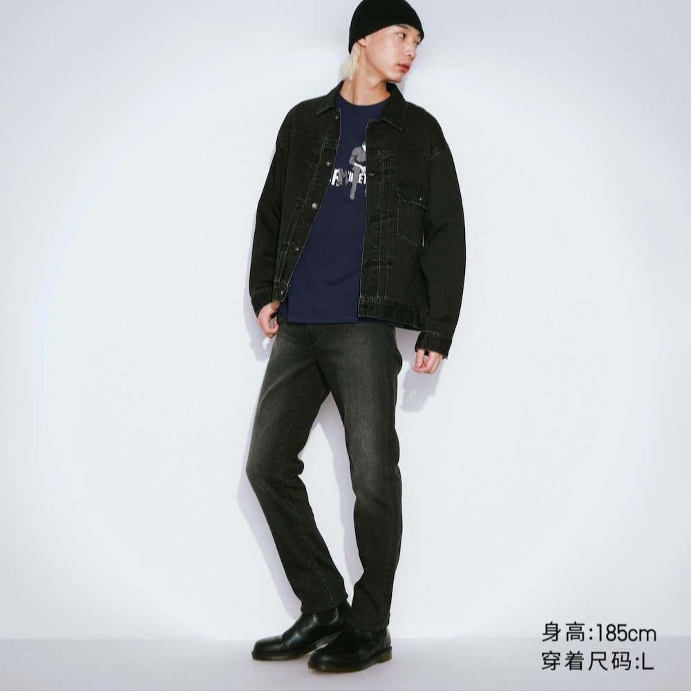 Uniqlo Áo Thun Tay Ngắn In Hình Thám Tử Conan