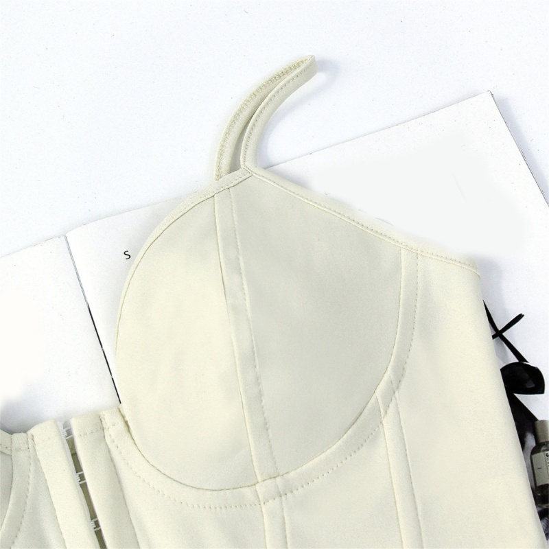 Áo Hai Dây Cổ Chữ V Ôm Dáng Thanh Lịch Hợp Thời Trang Cho Nữ