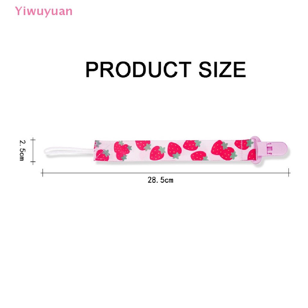 Bộ 3 Kẹp Giữ Núm Vú Giả Họa Tiết Hoạt Hình Cho Bé Mới