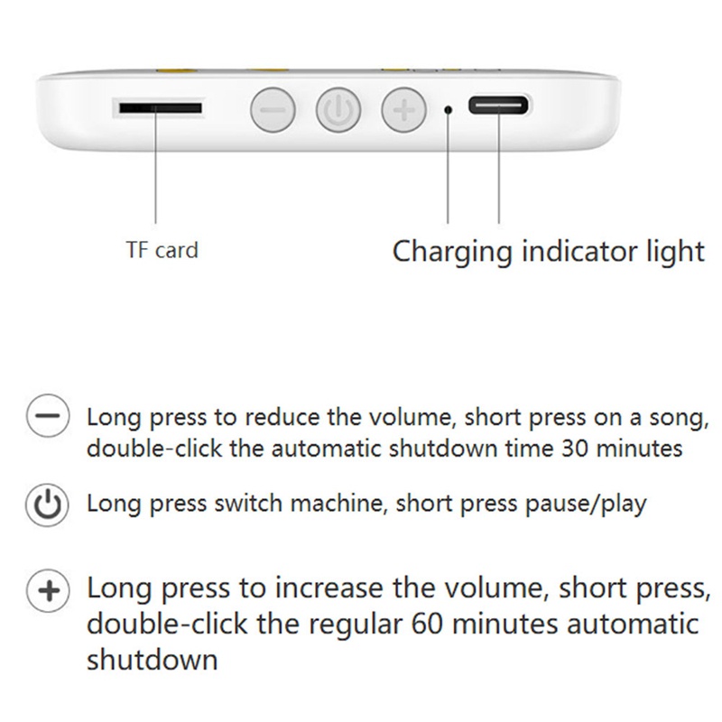 Loa Bluetooth 5.2 Hỗ Trợ Thẻ TF Âm Thanh Stereo Sống Động Và Phụ Kiện
