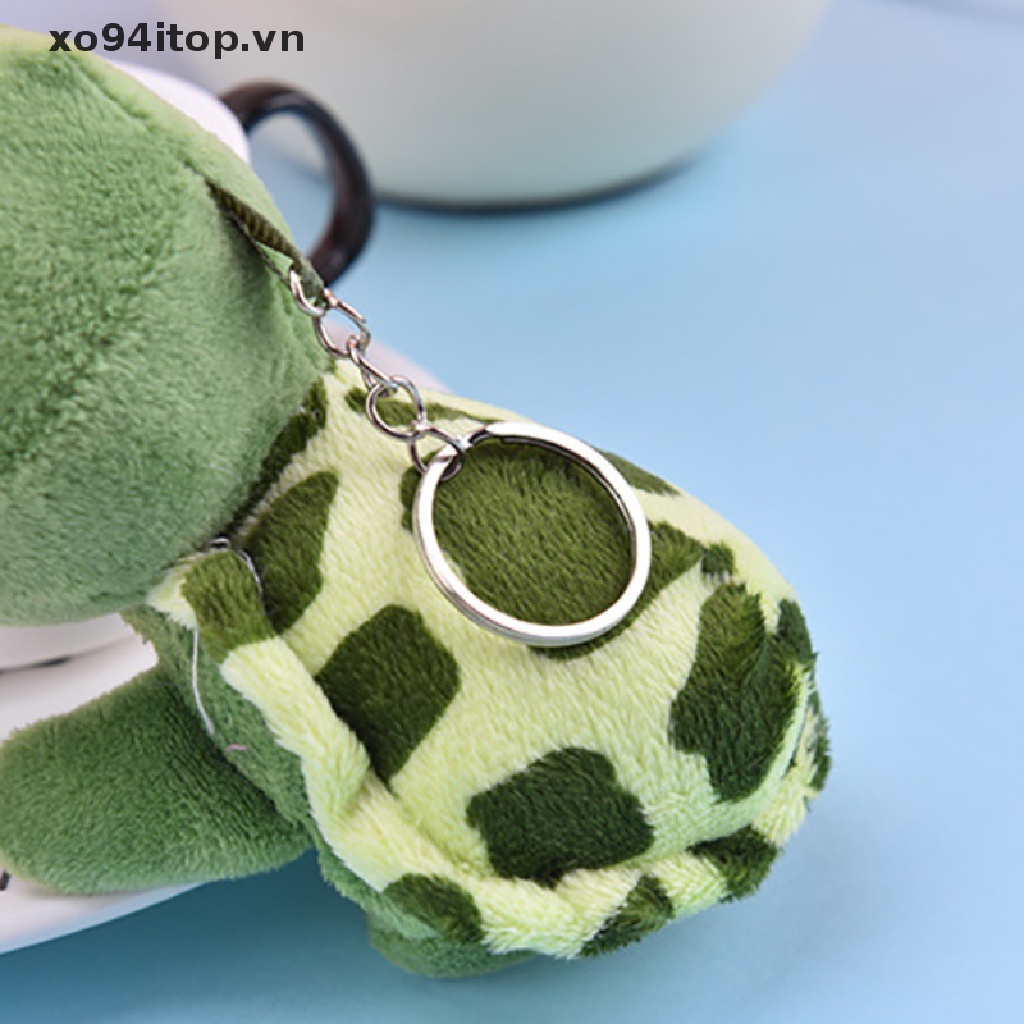 Móc Khóa Hình Rùa Nhồi Bông Xinh Xắn