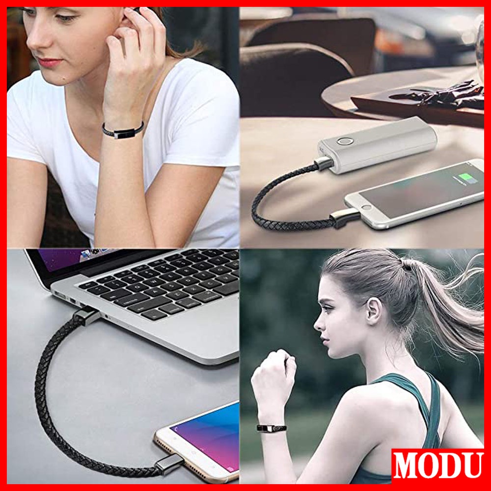 Cáp Sạc Nhanh Micro USB Dạng Vòng Đeo Tay 2A Phù Hợp Cho iPhone Android