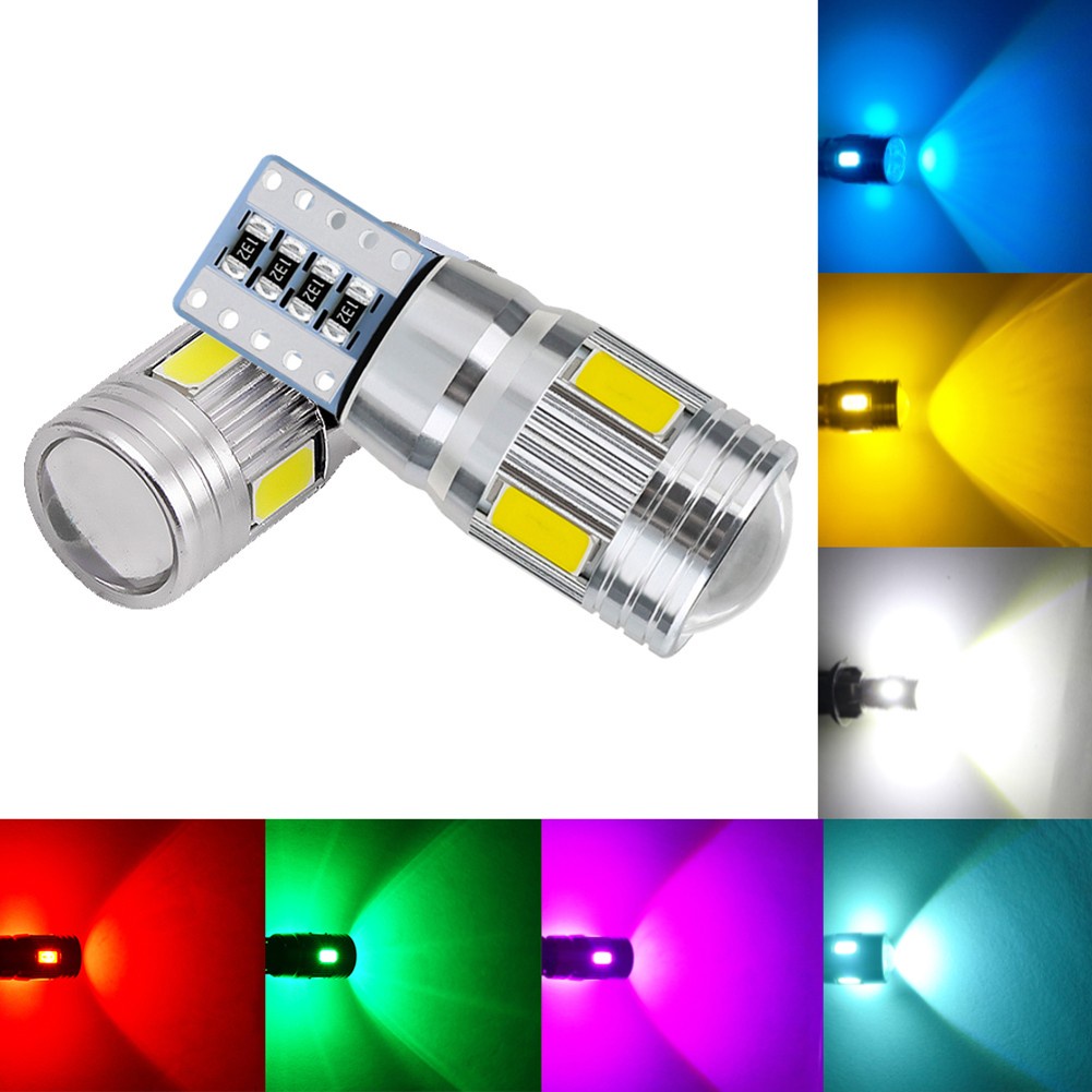 Set 2 Đèn LED T10 Xenon CANBUS 6SMD 5630 GGG-0411 Chuyên Dụng Cho Xe Hơi