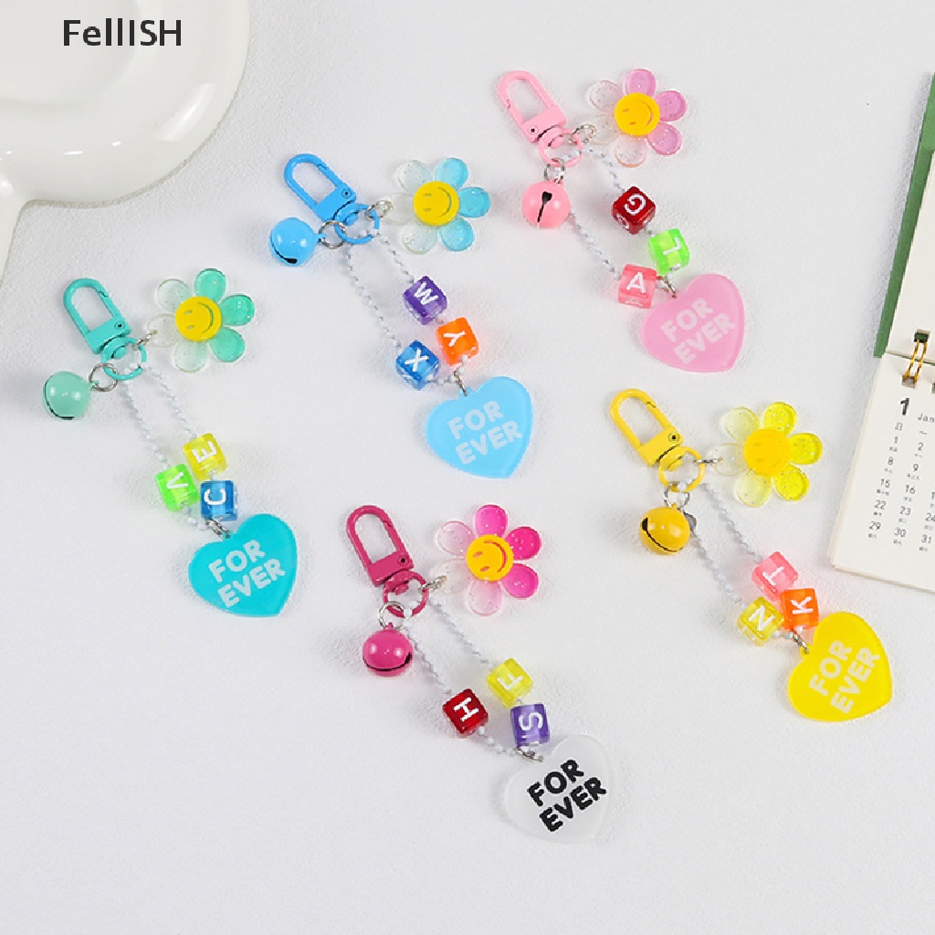 1 Móc Khóa Hình Hoa Hướng Dương Nhiều Màu Dễ Thương 439br