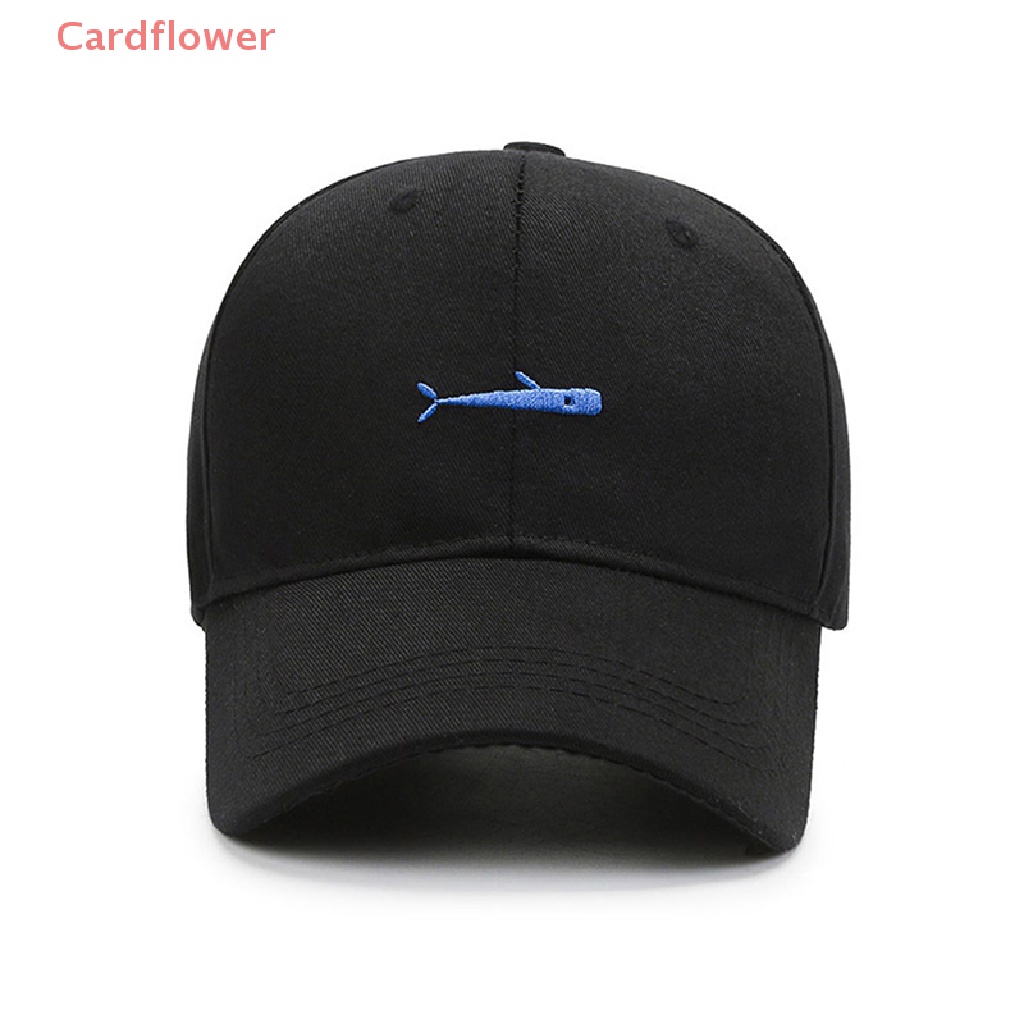 Mũ Lưỡi Trai Thêu Hình Cá Phong Cách Retro Cho Nam Nữ Mới