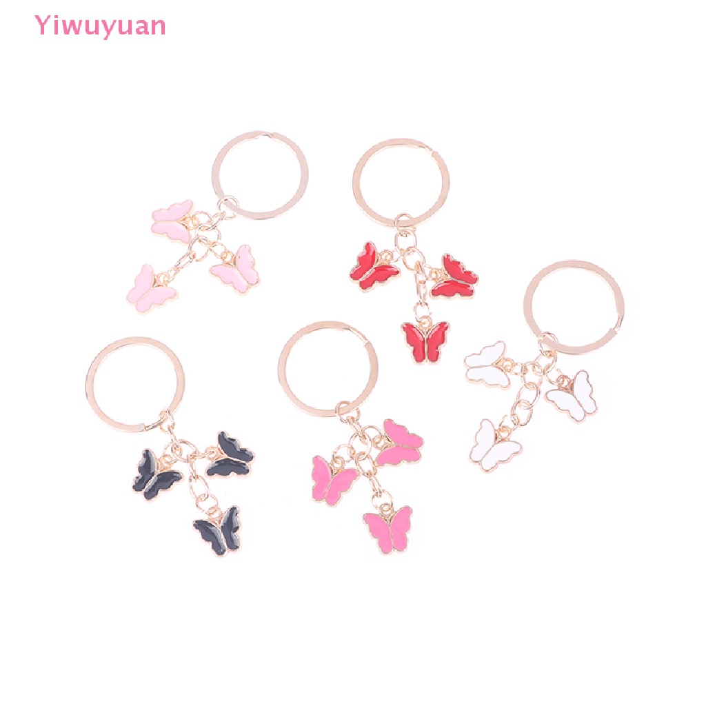 1 Móc Khóa Hình Bướm Thời Trang Mới