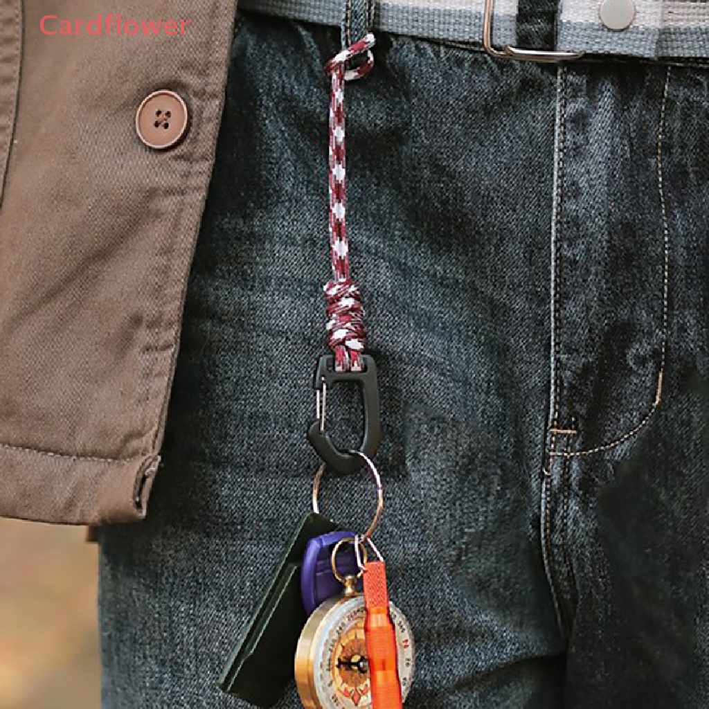 1 Móc Treo Chìa Khóa < Cardflower > 1 Cái Chống Thất Lạc Đa Năng Mới