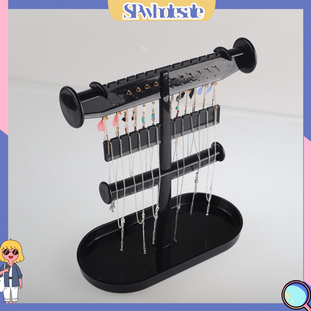 <SPwholesale> Giá Đỡ Trưng Bày Trang Sức Bằng Nhựa Cứng Đa Năng Sáng Tạo