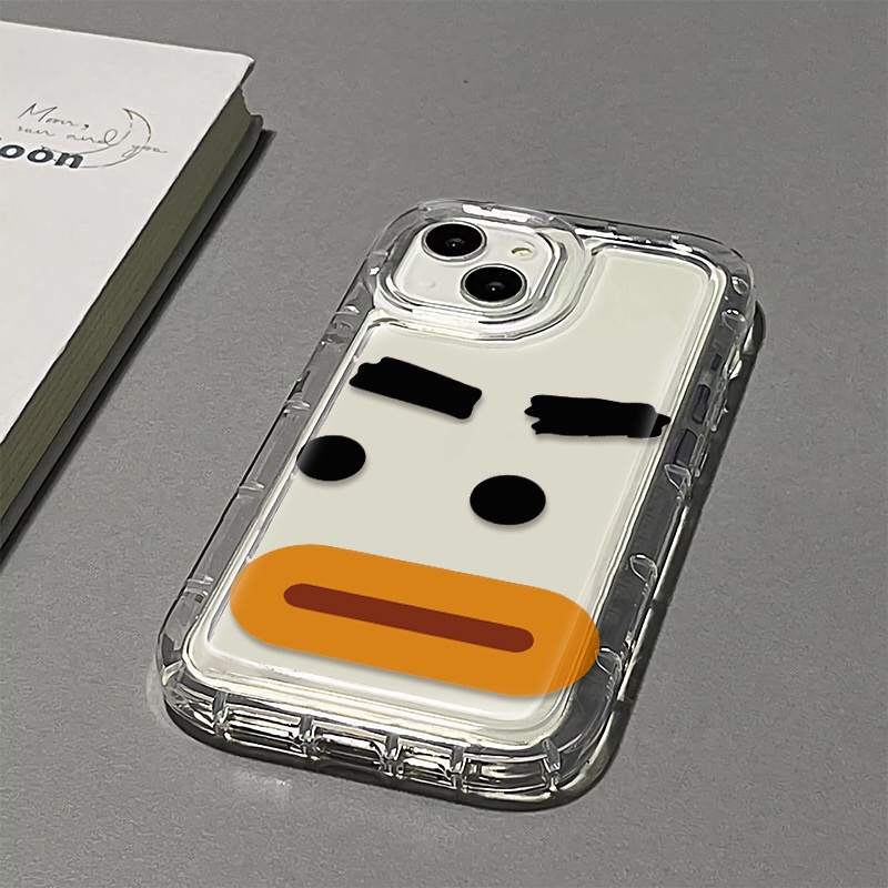 Ốp Điện Thoại Silicon TPU Mềm Trong Suốt In Hình Biểu Tượng Cảm Xúc Dễ Thương Cho IPhone 14 13 11 12 Pro XS Max X XR 7 + 8 Plus