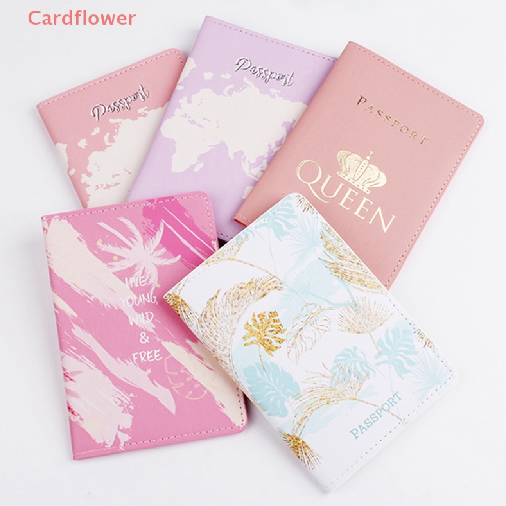 Túi Đựng Hộ Chiếu In Chữ Đơn Giản Thời Trang Mới