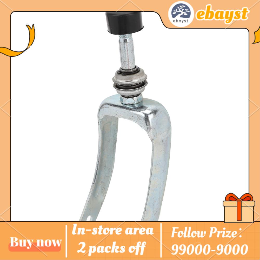 Ebayst Steel Wheel Bracket Simple Installation Strong Handbrake Practical Safe Wheel Bracket Holder Replacement with Bearing for Wheelchair