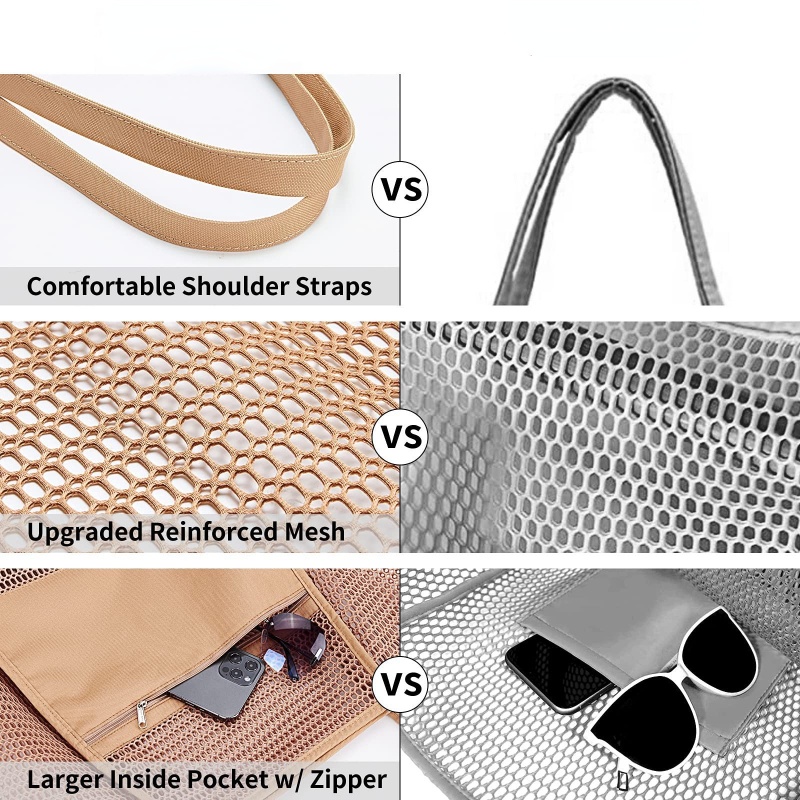 Túi Lưới Đựng Đồ Bơi Một Mảnh Đeo Vai Đa Chức Năng Thoáng Khí