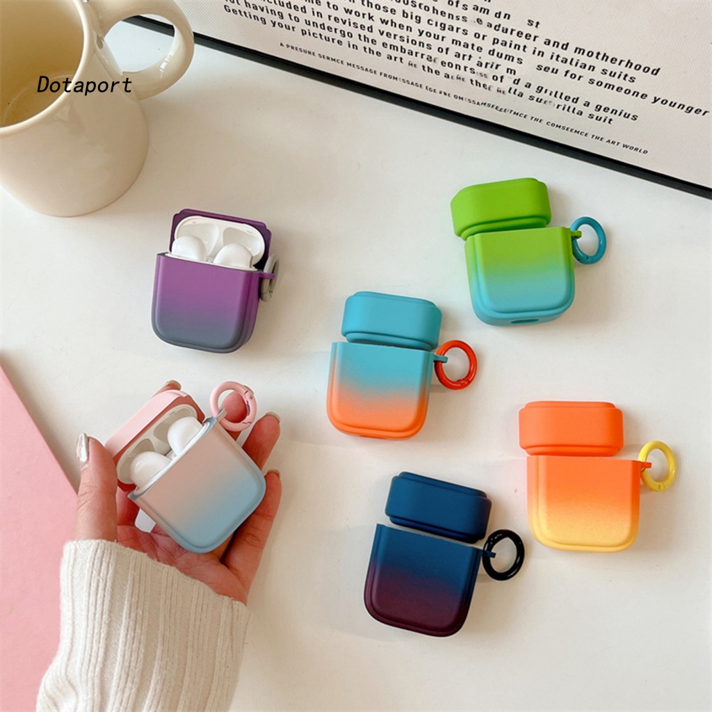 Vỏ Bảo Vệ Hộp Sạc Tai Nghe Bluetooth Airpods Pro2 / Pro / 1 / 2 / 3 Chống Mòn Hình Dotaport Nhỏ Gọn